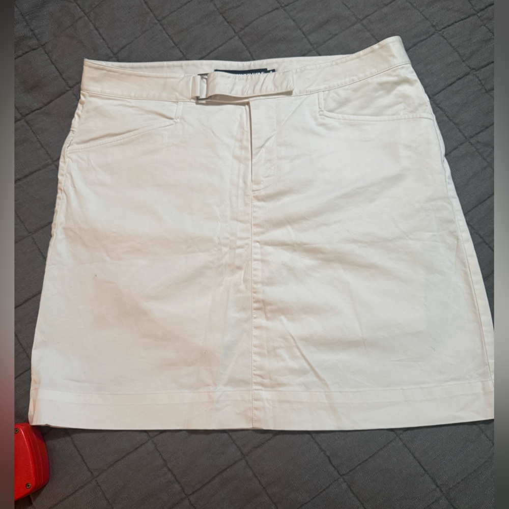 RALPH LAUREN GOLF Skort white cotton women's Size 8